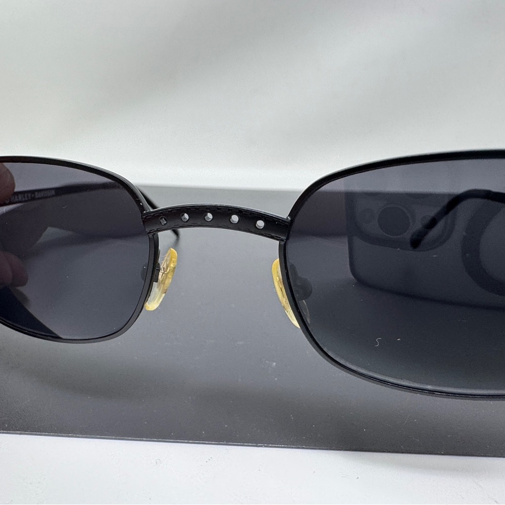 Harley Davidson Sunglasses Vintage Small Black Hds 077 View 4